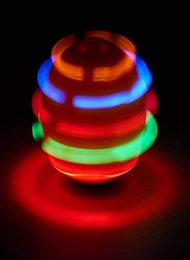 ROSEFAIR Doremon Spinning Top Magic Latto Toy Flashing Plastic Magic Lattoo Top Toy with LED Lights Music Attractive Toy Non-Toxic Safe Spinning Top Laser Toys for Kids (DORE-SPIN-PAC-04) - Image 2